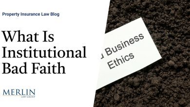 What Is Institutional Bad Faith? Lessons From Mike Abourezk | Property Insurance Coverage Law Blog